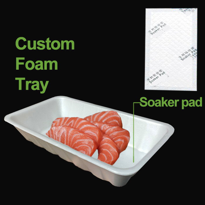 foam trays with pad