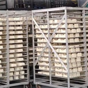 mushroom mycelium material drying