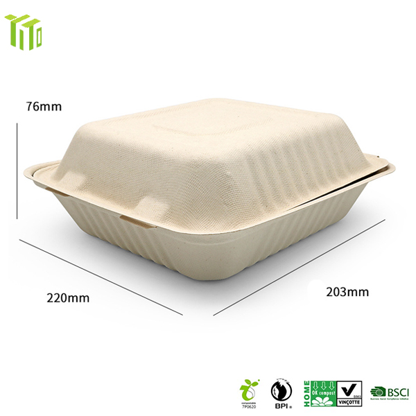 yito biodegradable hamburger box