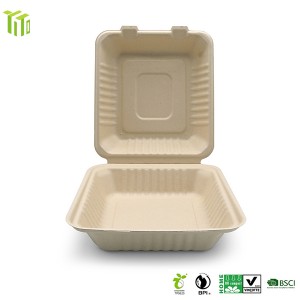 yito compostable burger box