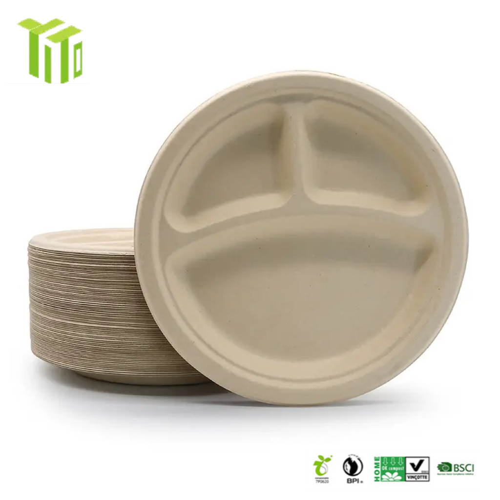 Sugarcane bagasse plate YITO